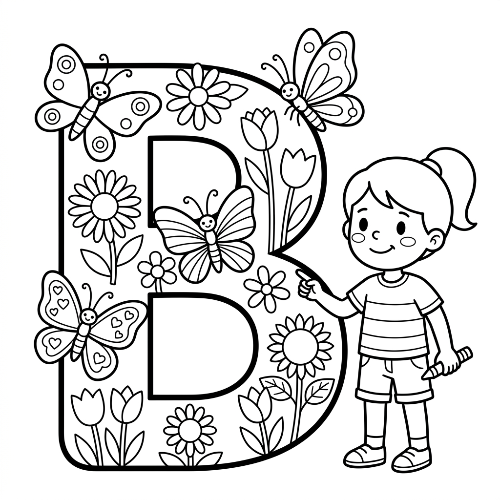 Alphabet Coloring Pages preview